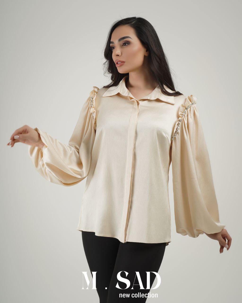 تونیک مجلسی شیک کار شده نباتی