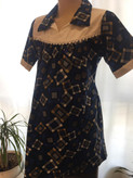 تونیک چارخونه با زیپ روی سینه،شیردهی